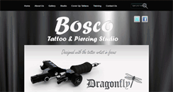 Desktop Screenshot of boscotattoos.com